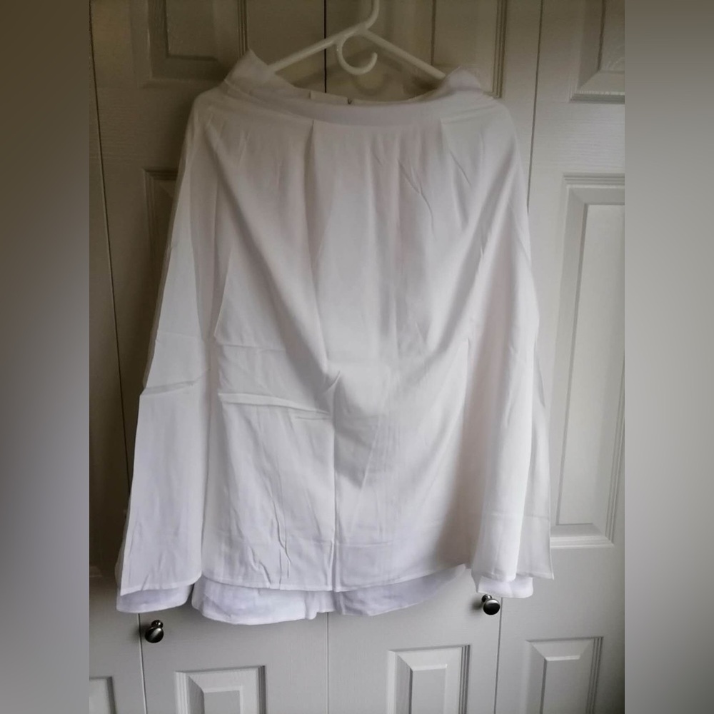 NEW Reformation Moya Linen Two Pieces - White Size 4 - Picture 10 of 13